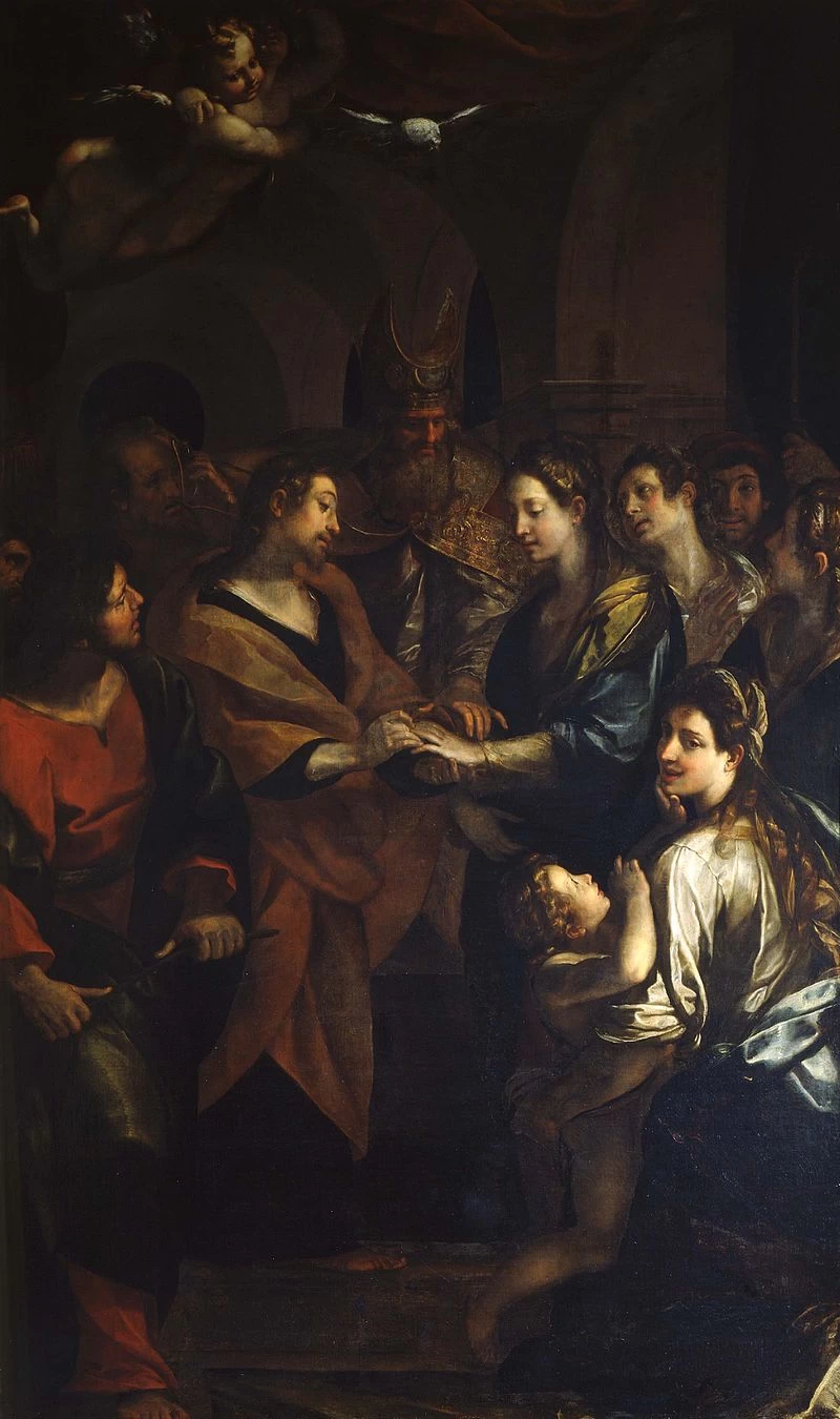  163-Sposalizio della Vergine - Galleria Nazionale di Parma 